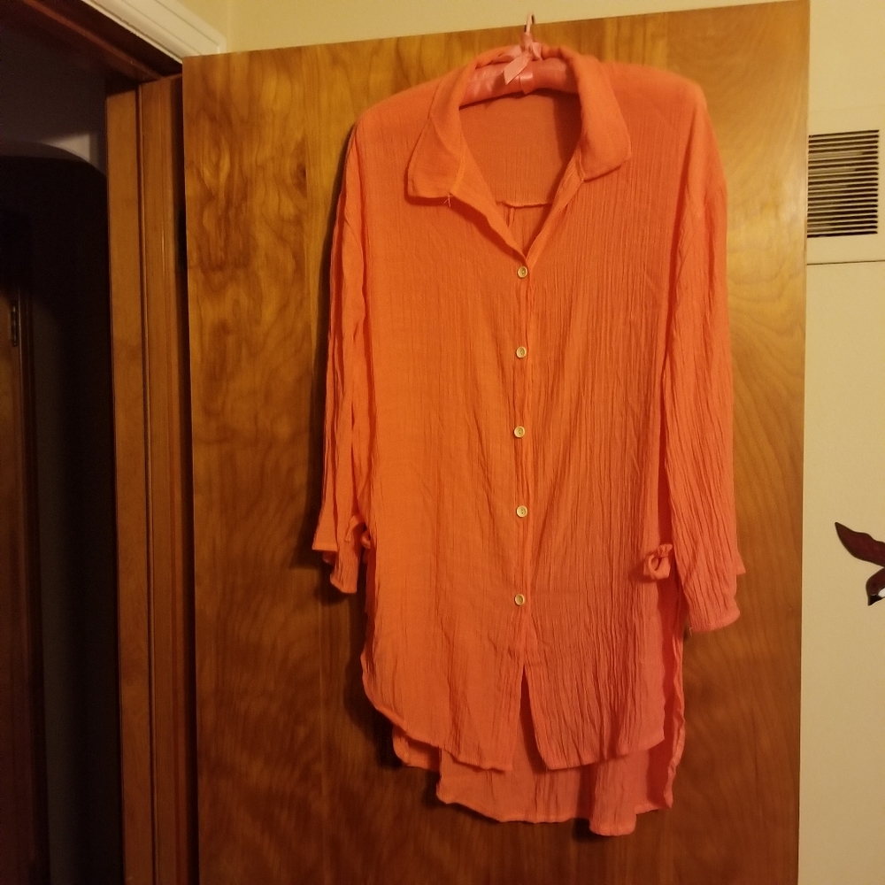 Gauzy blouse
